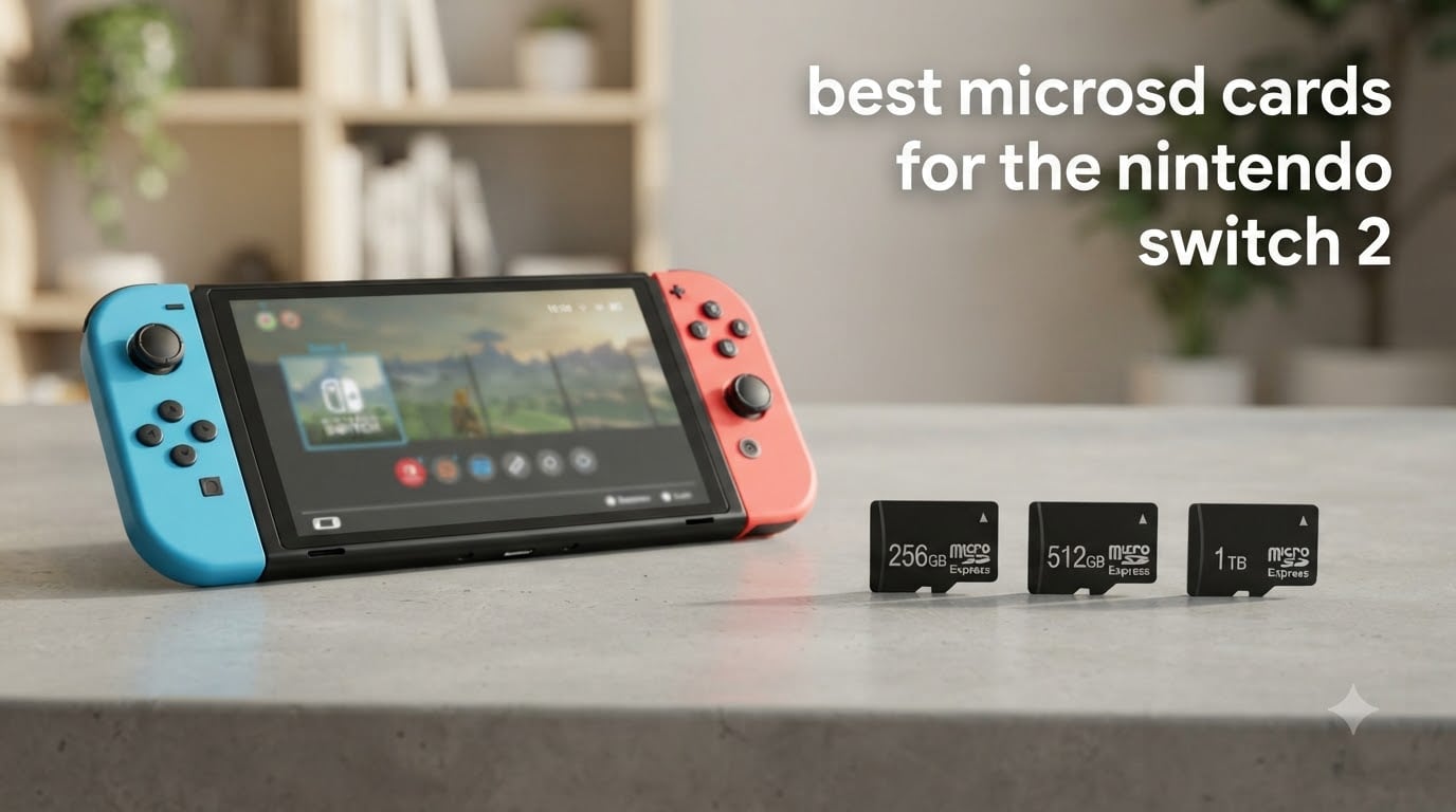 best microsd cards for the nintendo switch 2