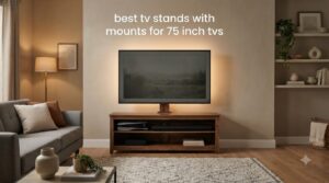 best tv stands with mounts for 75 inch tvs