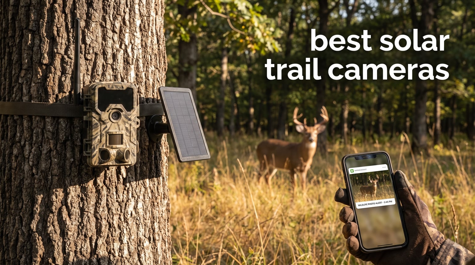best solar trail cameras