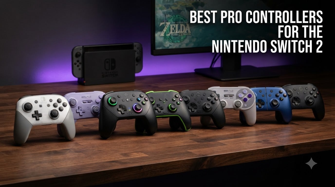 best pro controllers for the nintendo switch 2