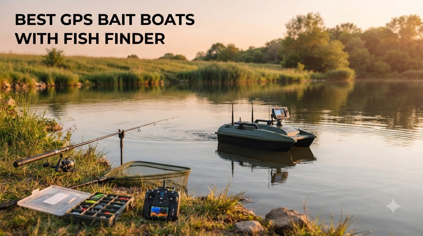 best gps bait boats with fish finder