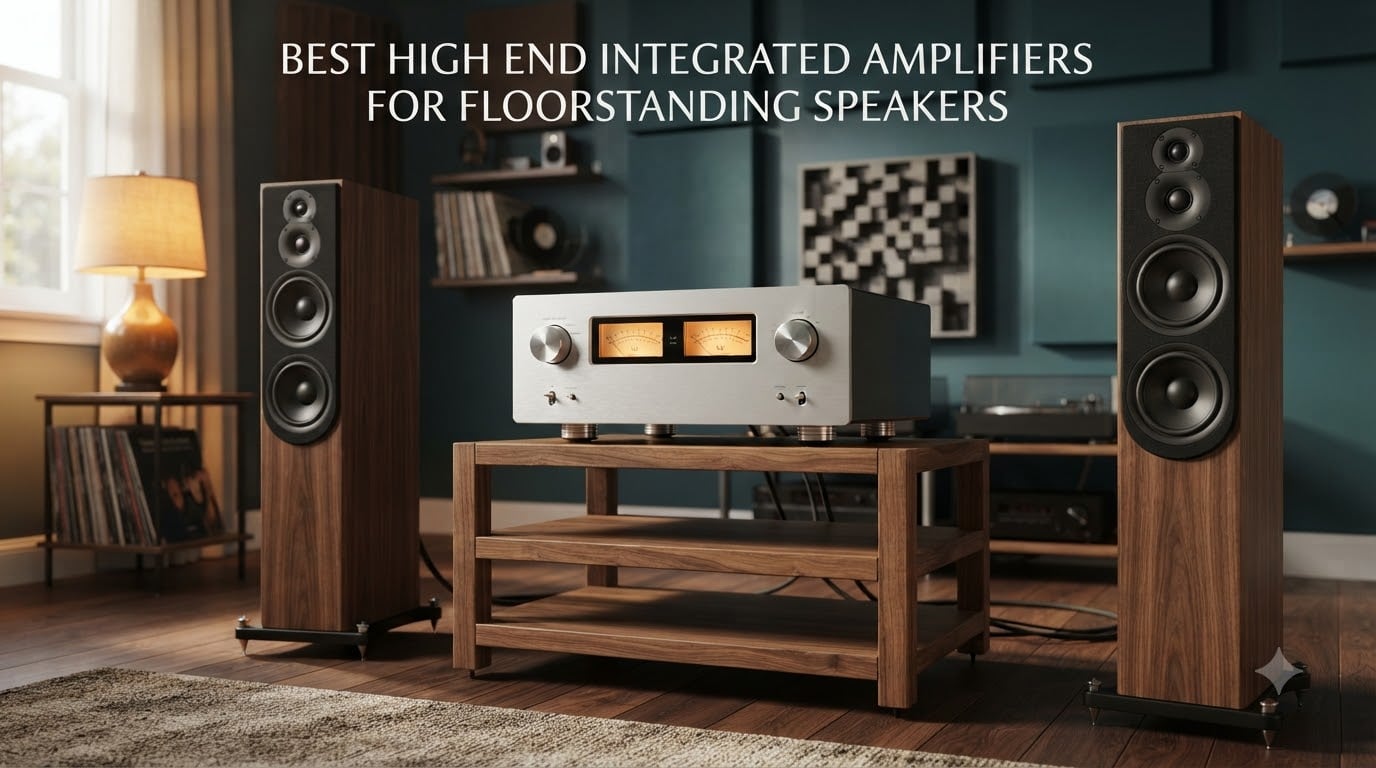 best high end integrated amplifiers for floorstanding speakers