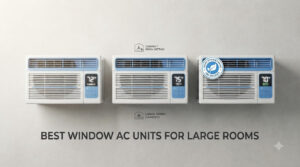 best window ac units for large rooms