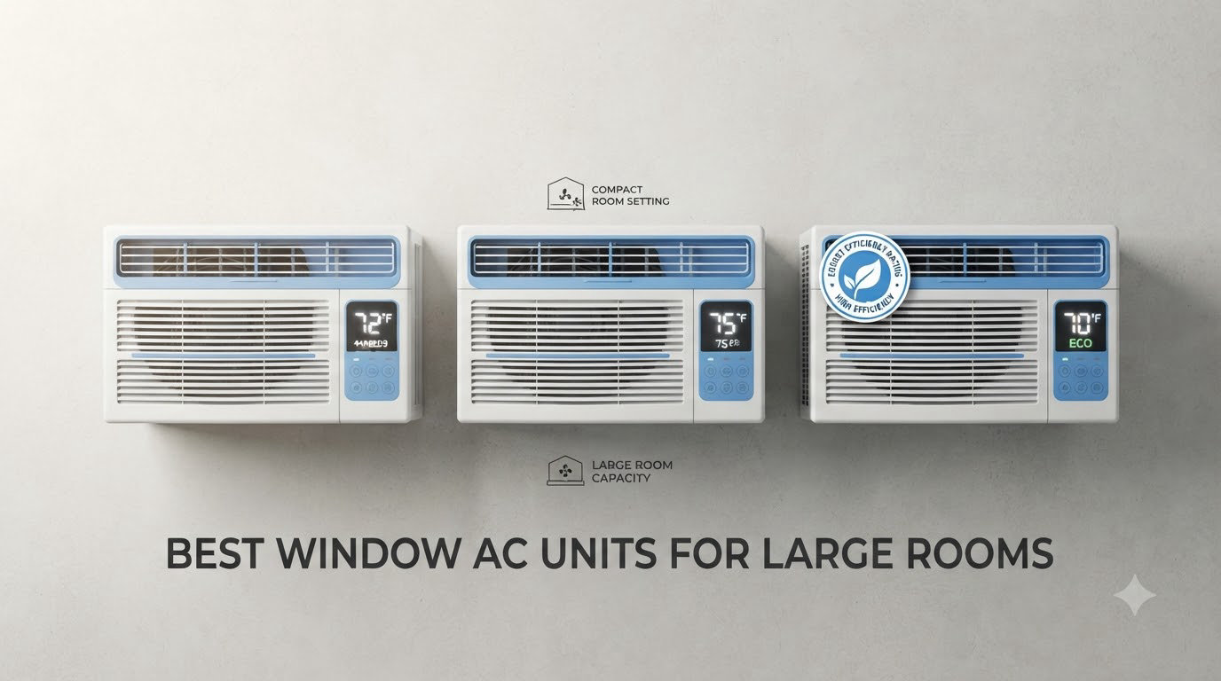 best window ac units for large rooms