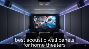 best acoustic wall panels for home theaters