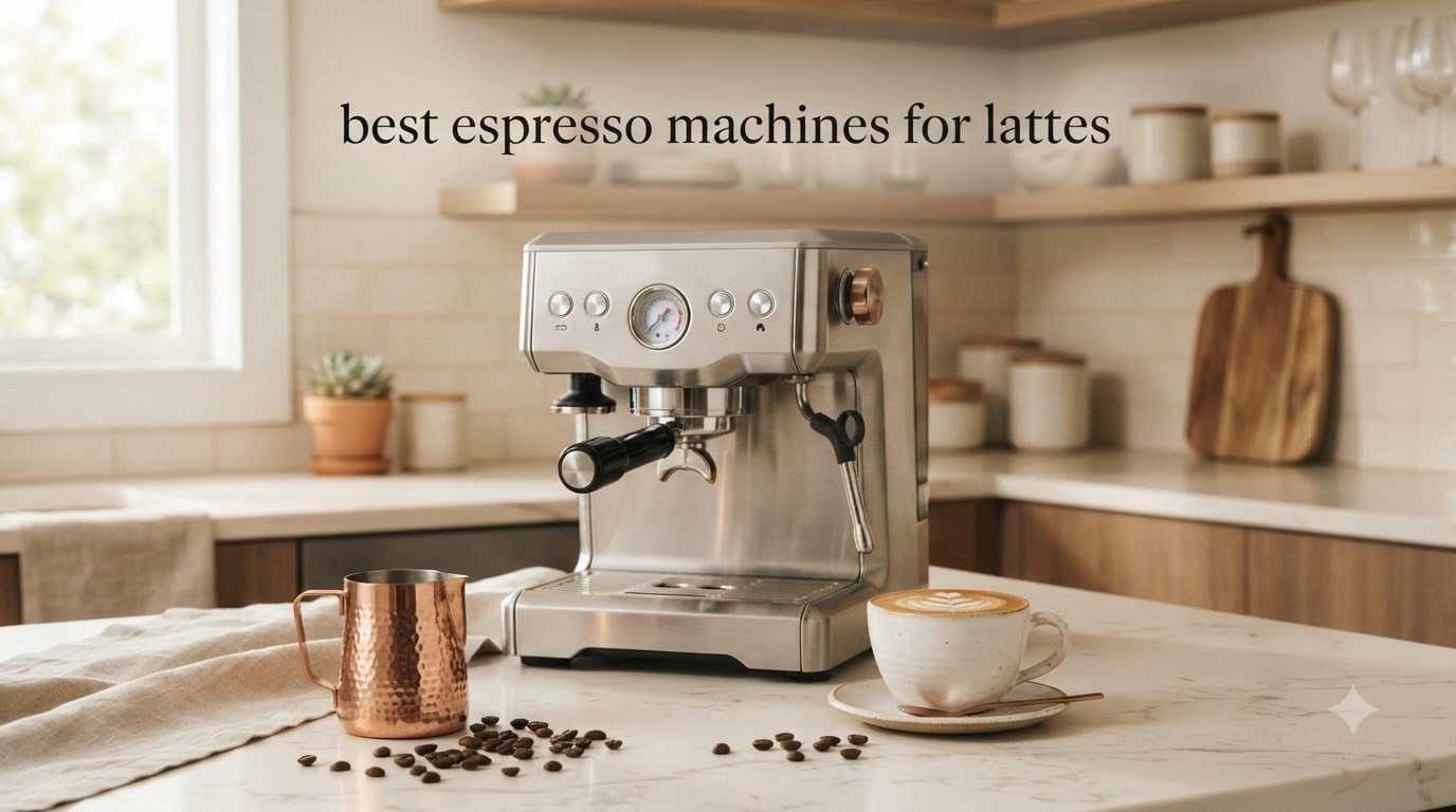 best espresso machines for lattes