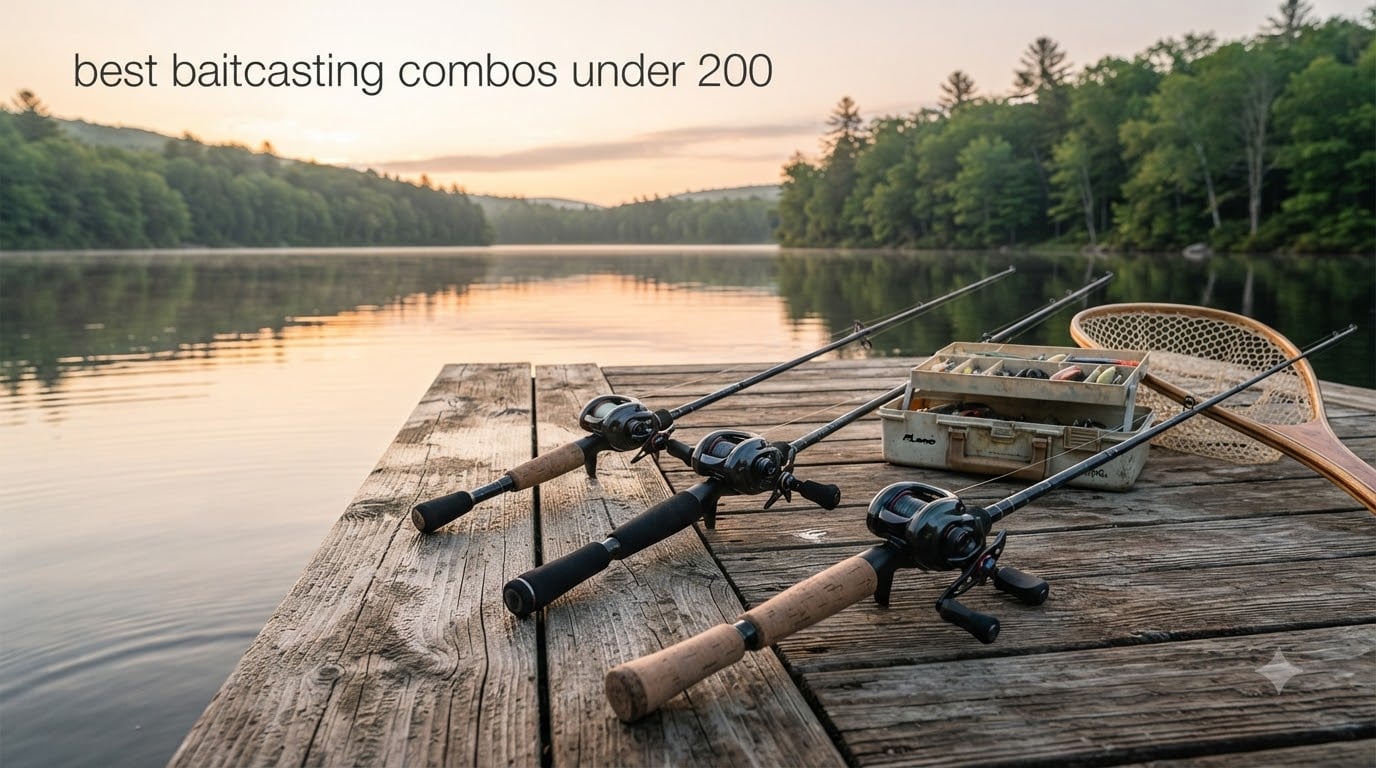 best baitcasting combos under 200
