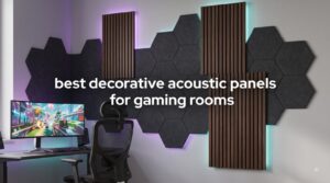 best decorative acoustic panels for gaming rooms