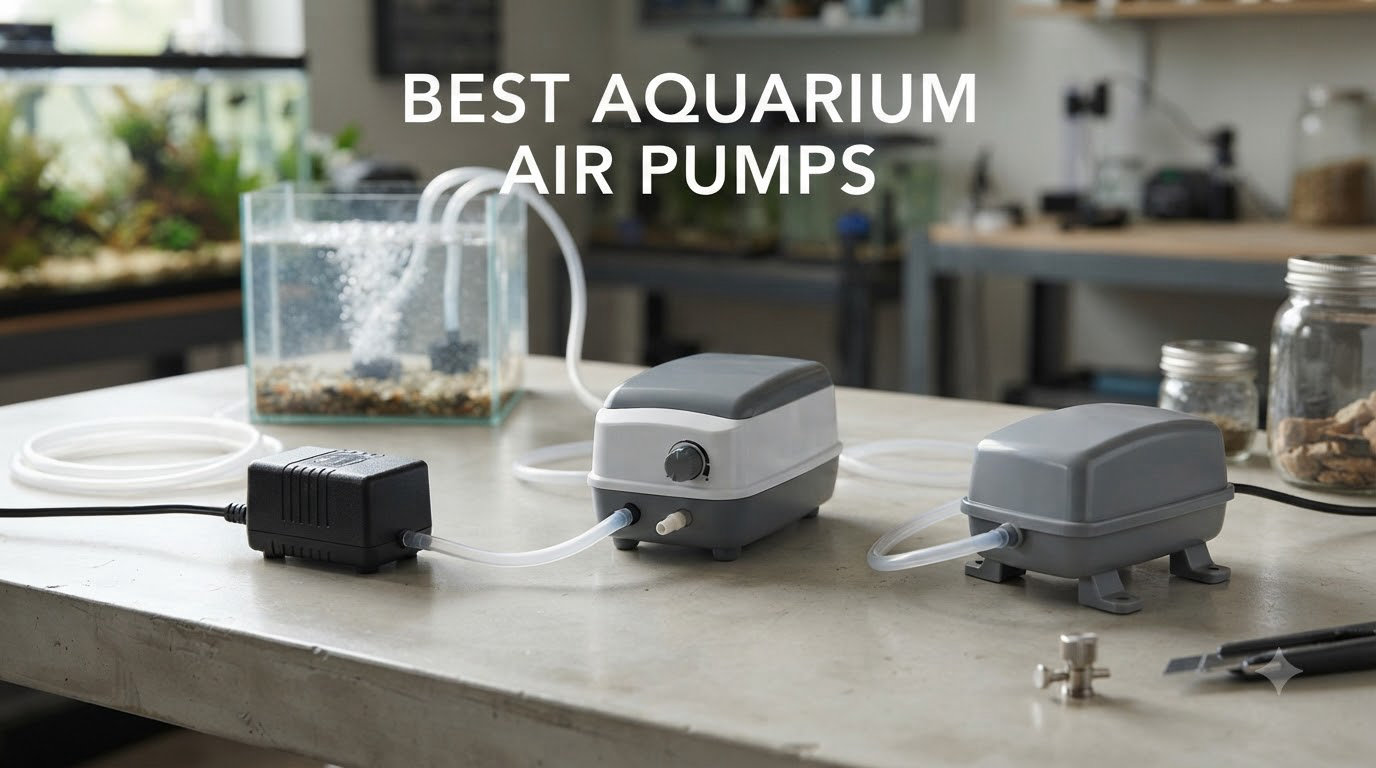best aquarium air pumps