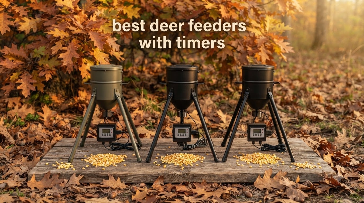 best deer feeders with timers