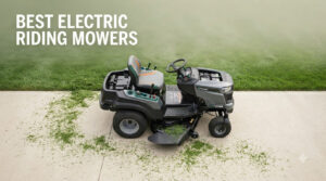 best electric riding mowers