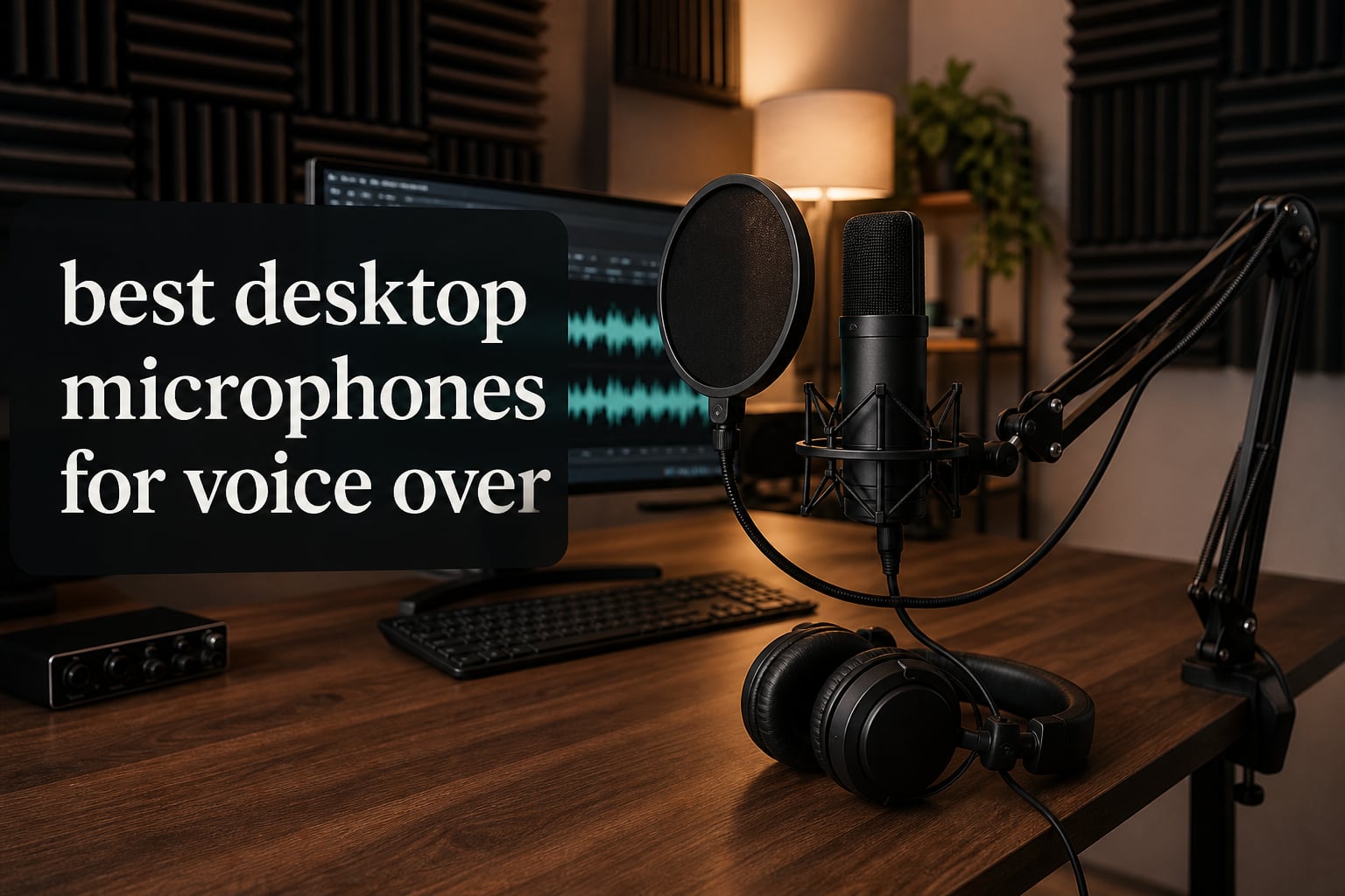 best desktop microphones for voice over