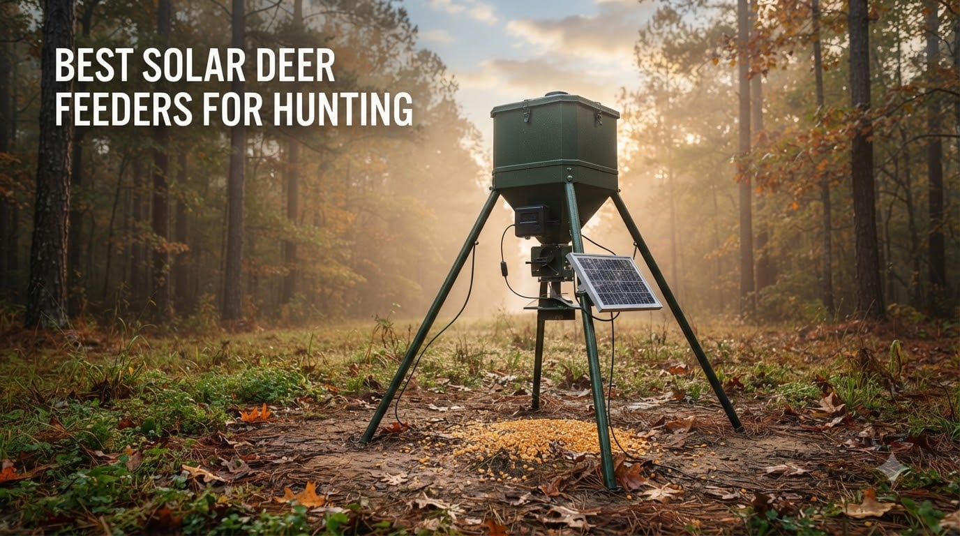 best solar deer feeders for hunting