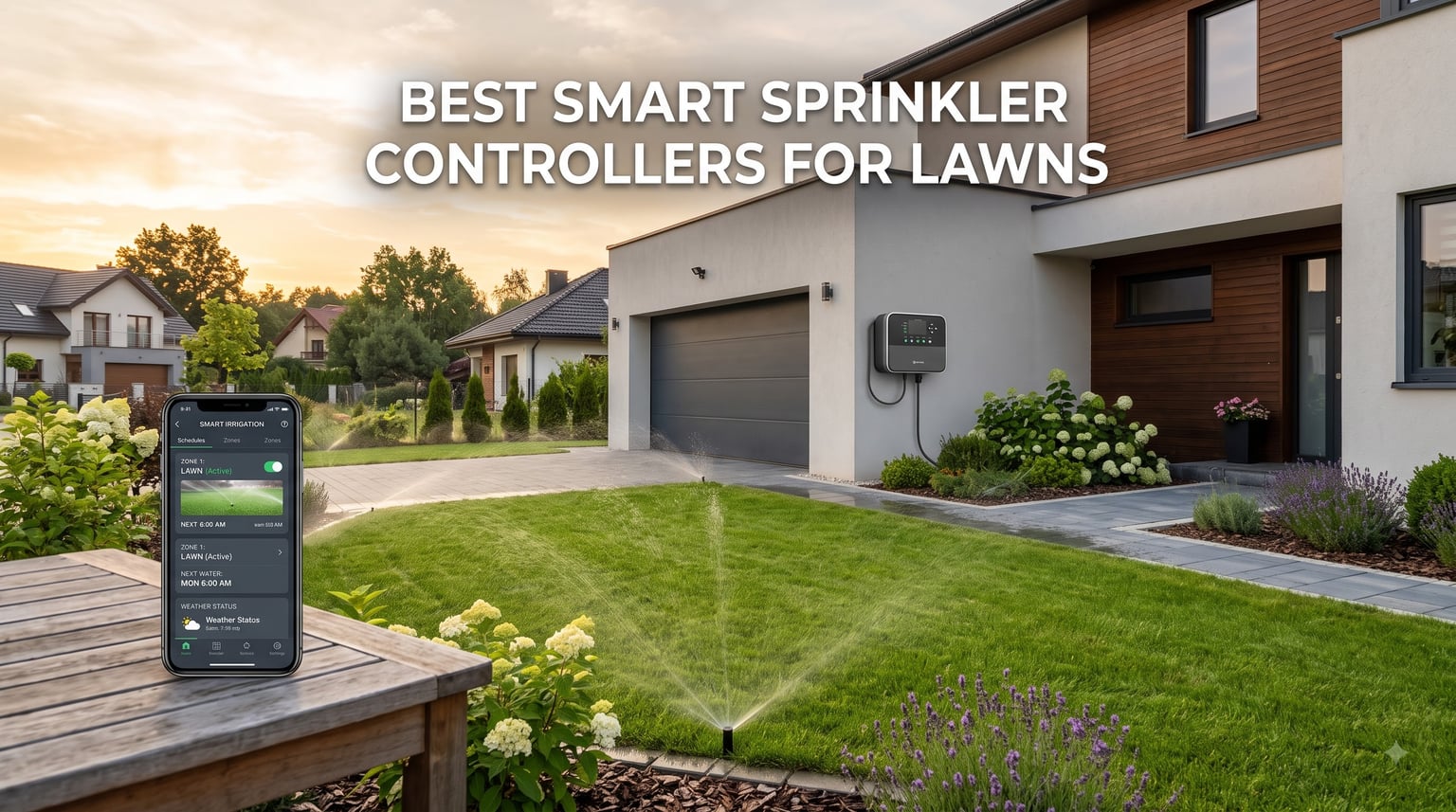 best smart sprinkler controllers for lawns
