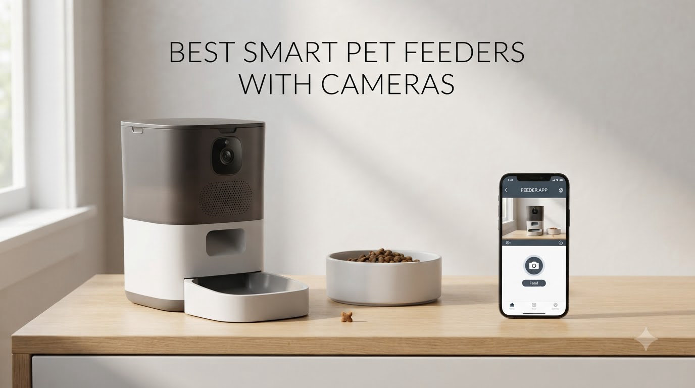 best smart pet feeders with cameras