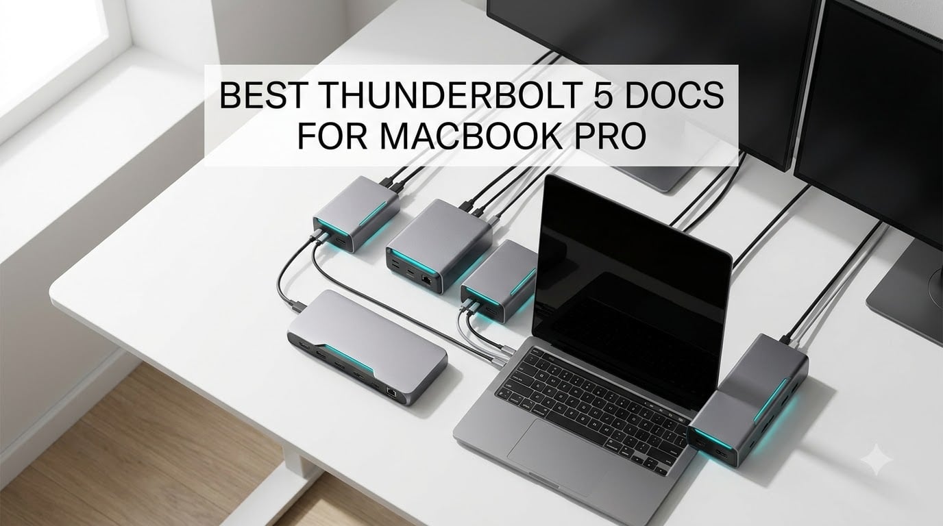 best thunderbolt 5 docks for macbook pro