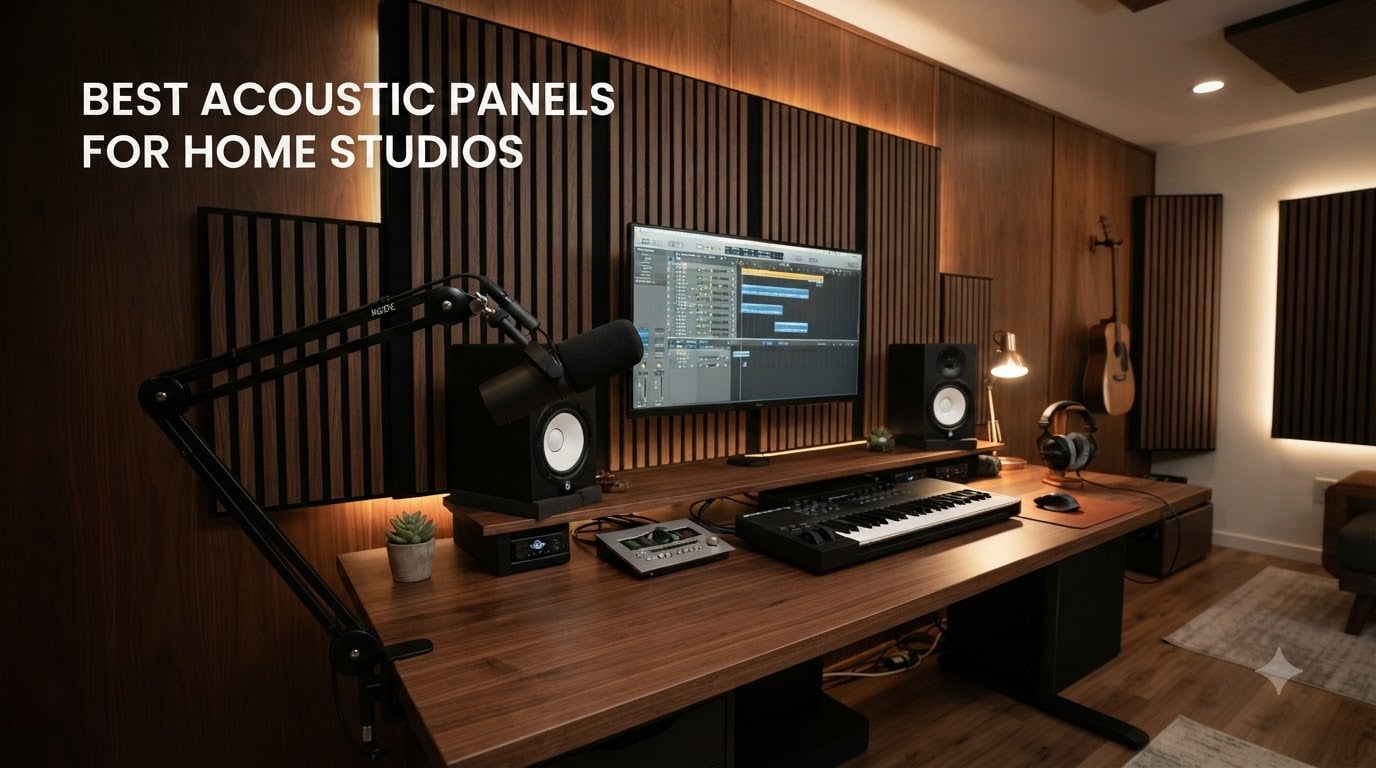 best acoustic panels for home studios