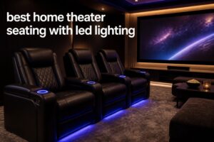 best home theater seating with led lighting