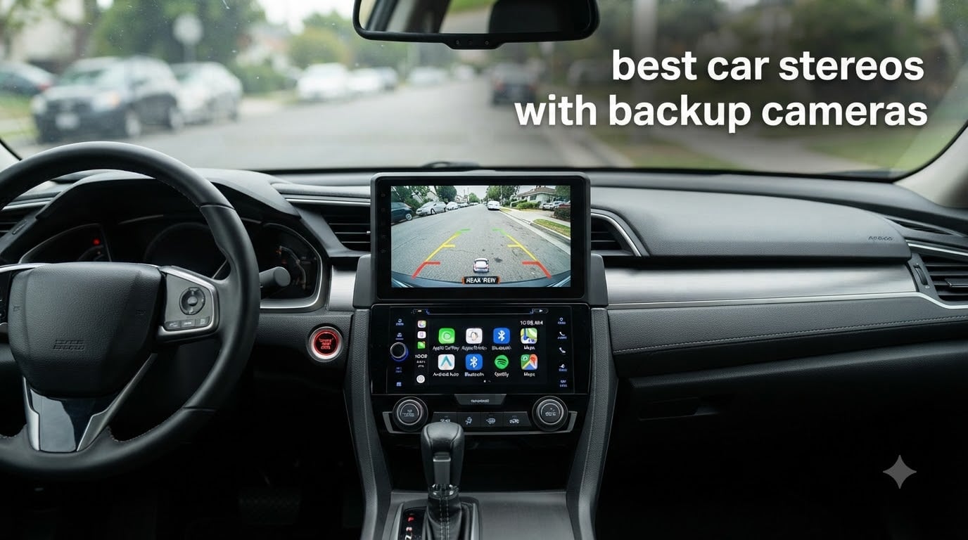 best car stereos with backup cameras