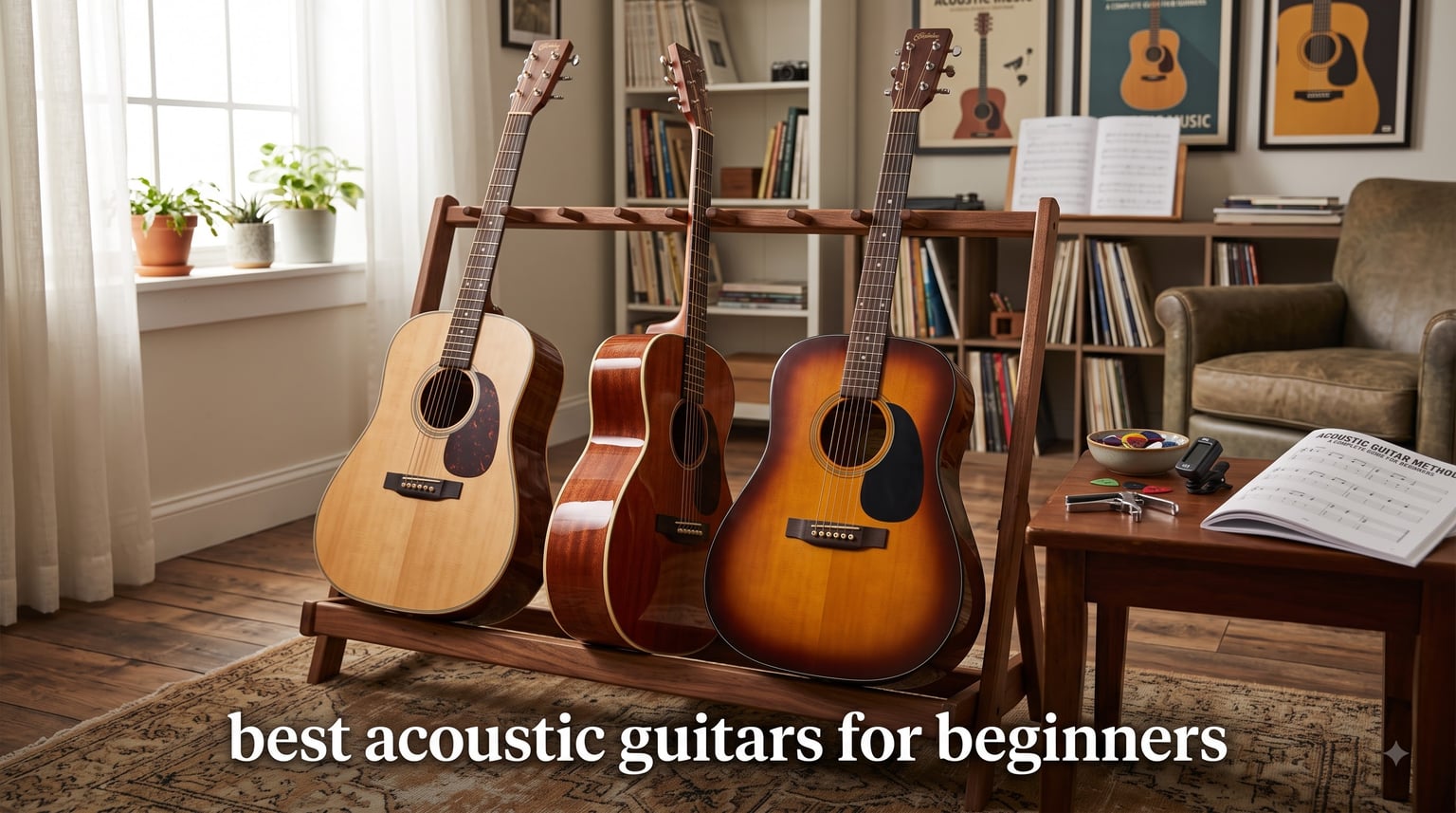 best acoustic guitars for beginners