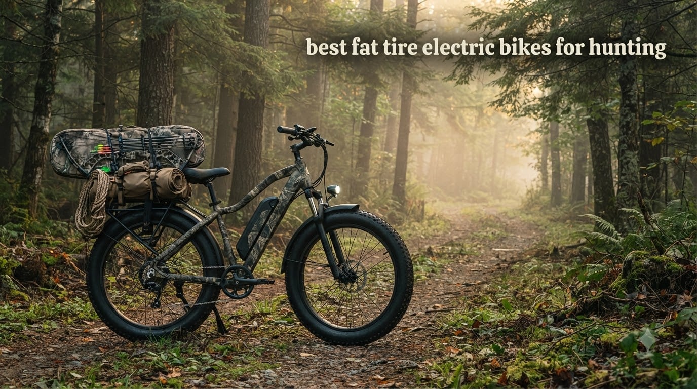 best fat tire electric bikes for hunting