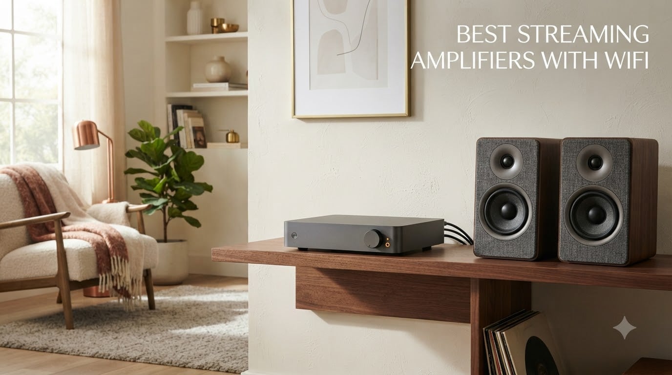 best streaming amplifiers with wifi