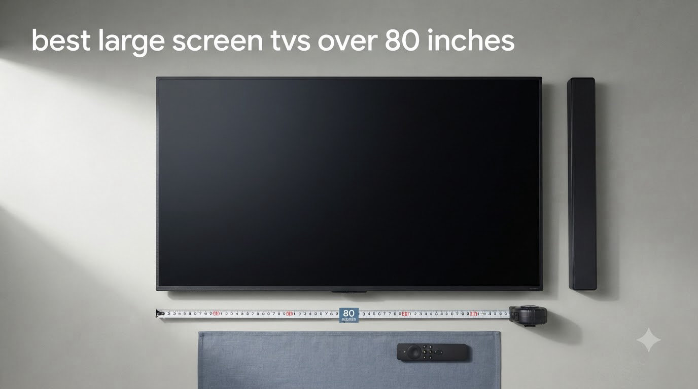 best large screen tvs over 80 inches