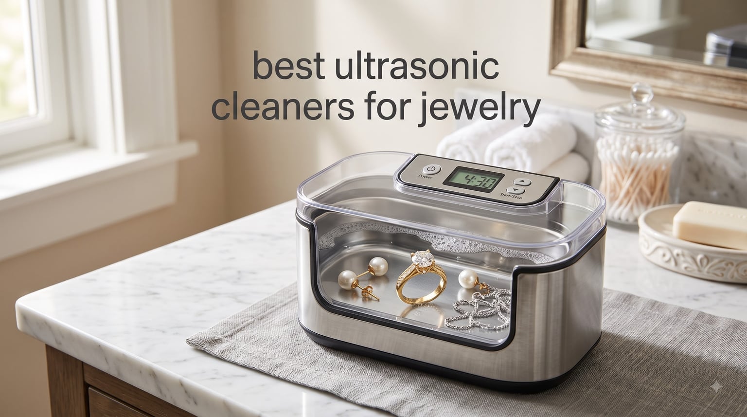 best ultrasonic cleaners for jewelry