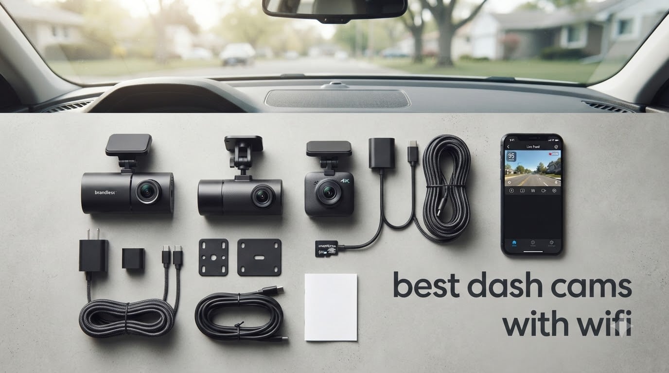 best dash cams with wifi