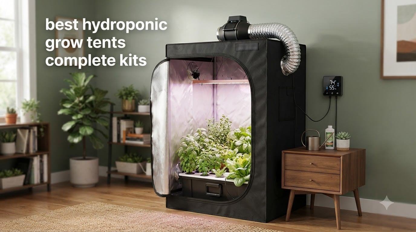 best hydroponic grow tents complete kits