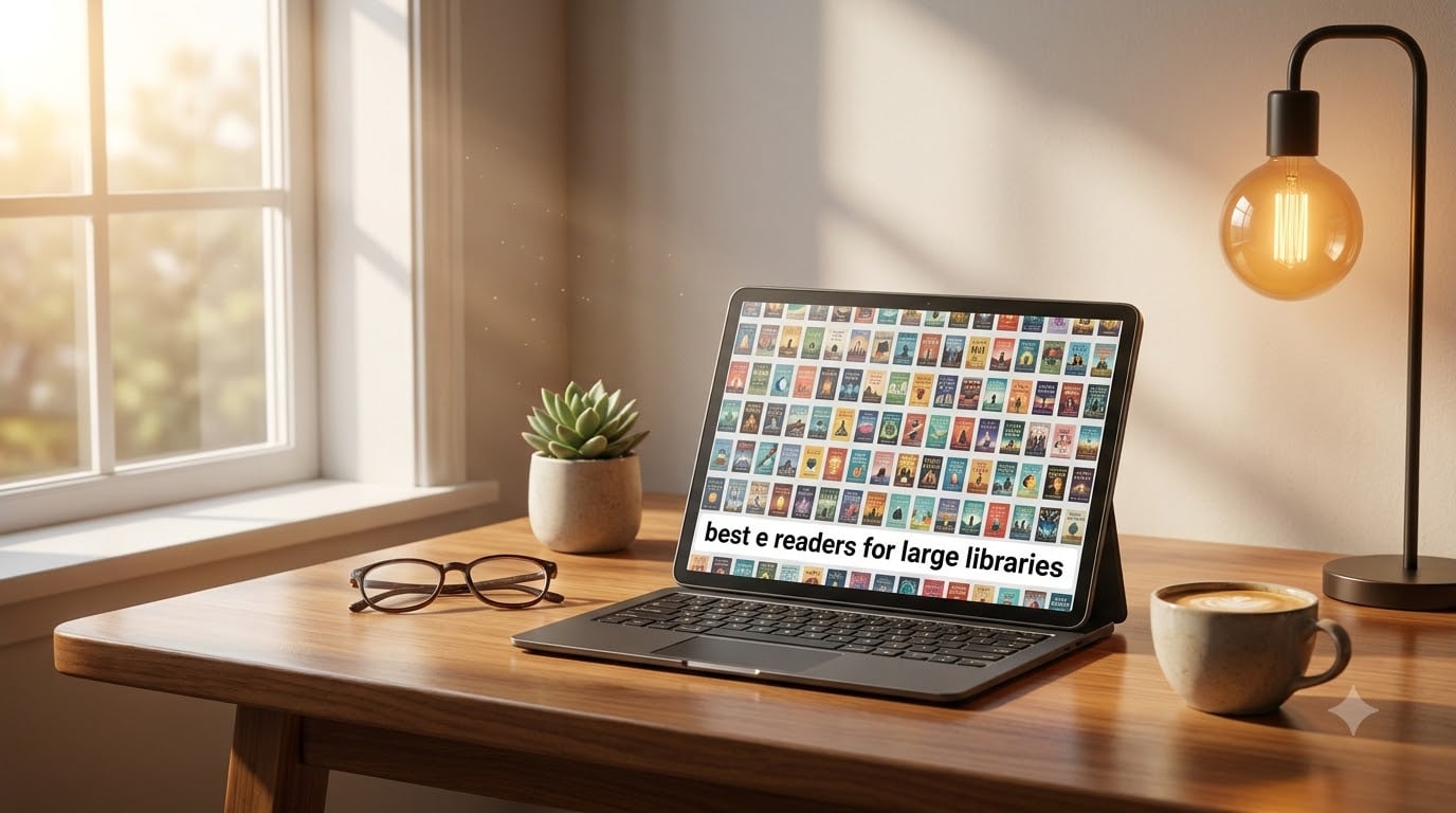 best e readers for large libraries