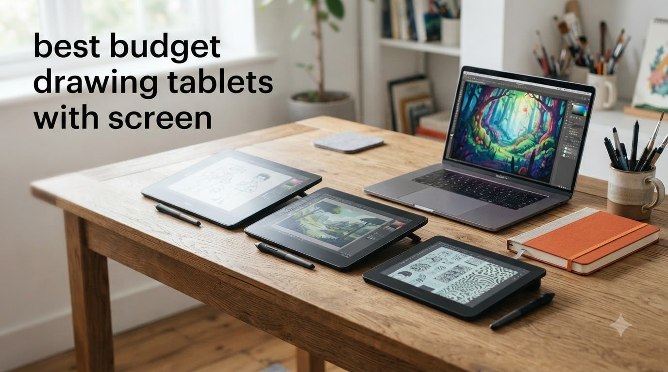 best budget drawing tablets with screen