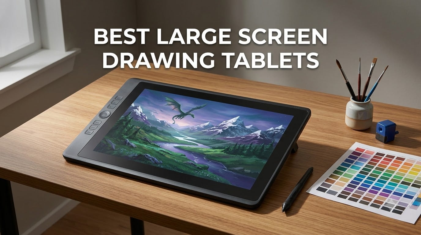 best large screen drawing tablets