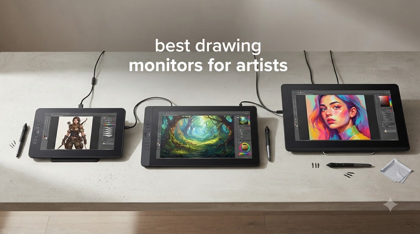 best drawing monitors for artists