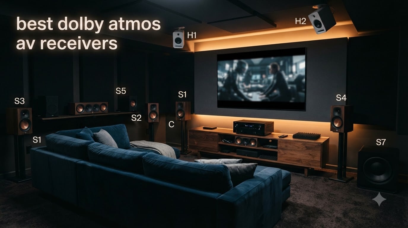 best dolby atmos av receivers