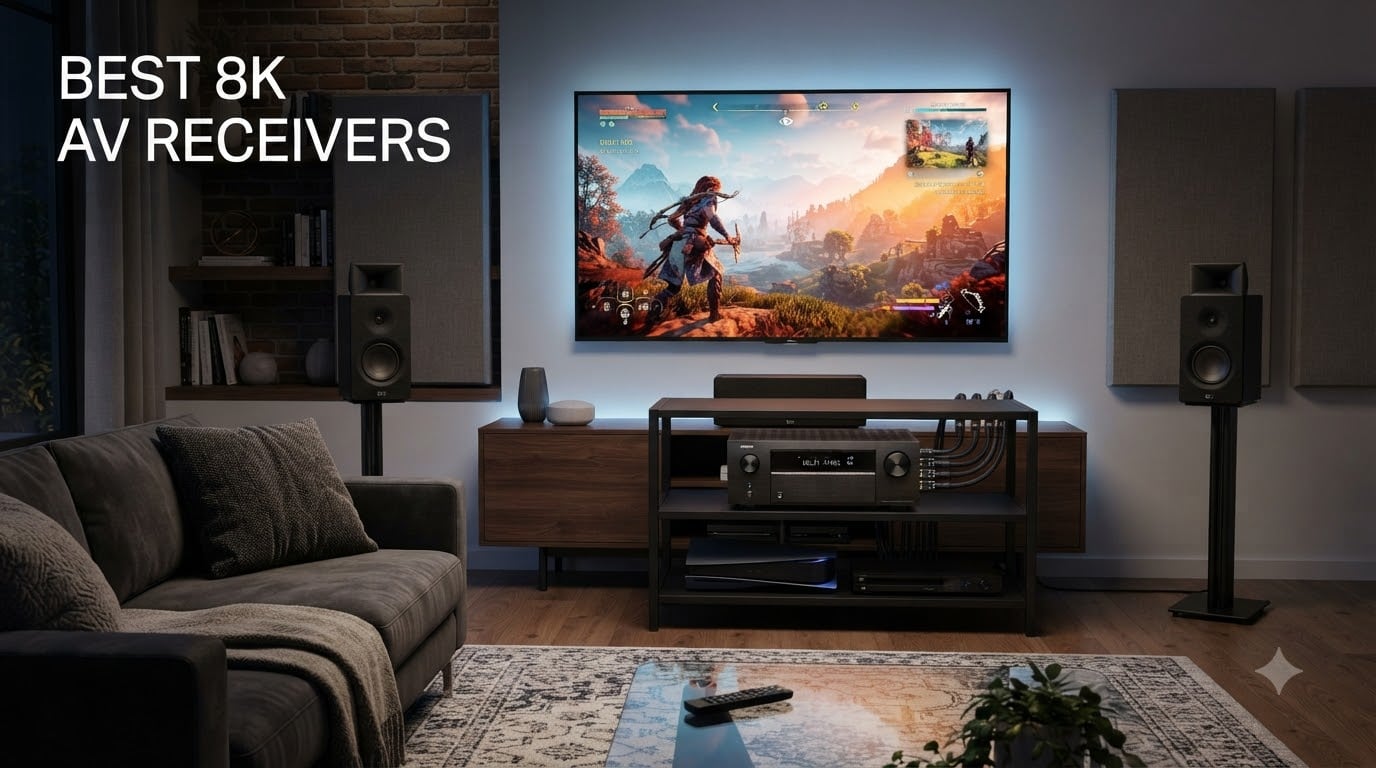 best 8k av receivers