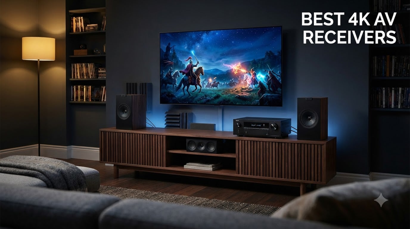 best 4k av receivers