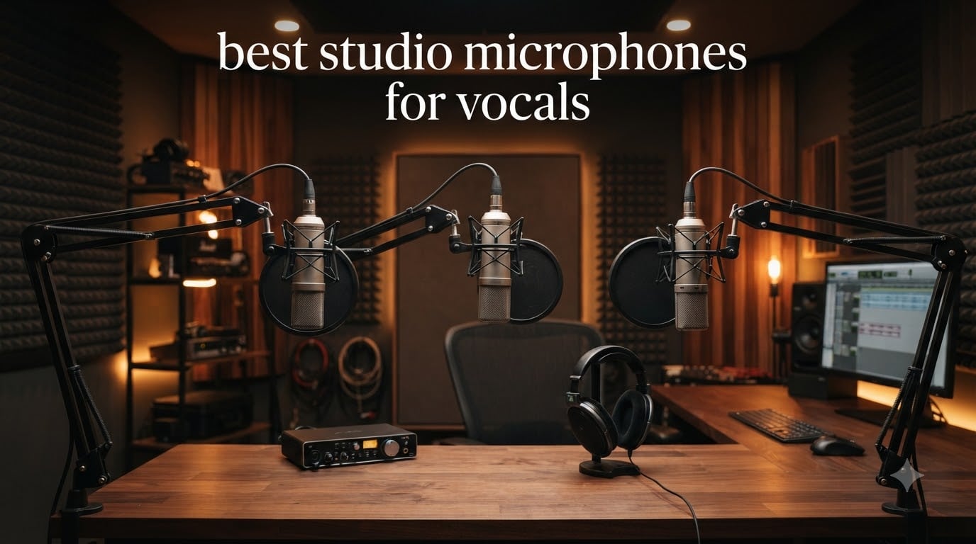 best studio microphones for vocals