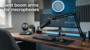best boom arms for microphones