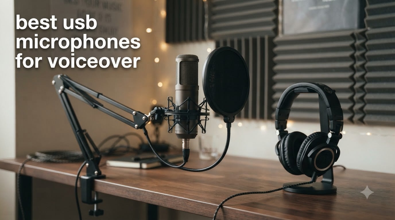 best usb microphones for voiceover