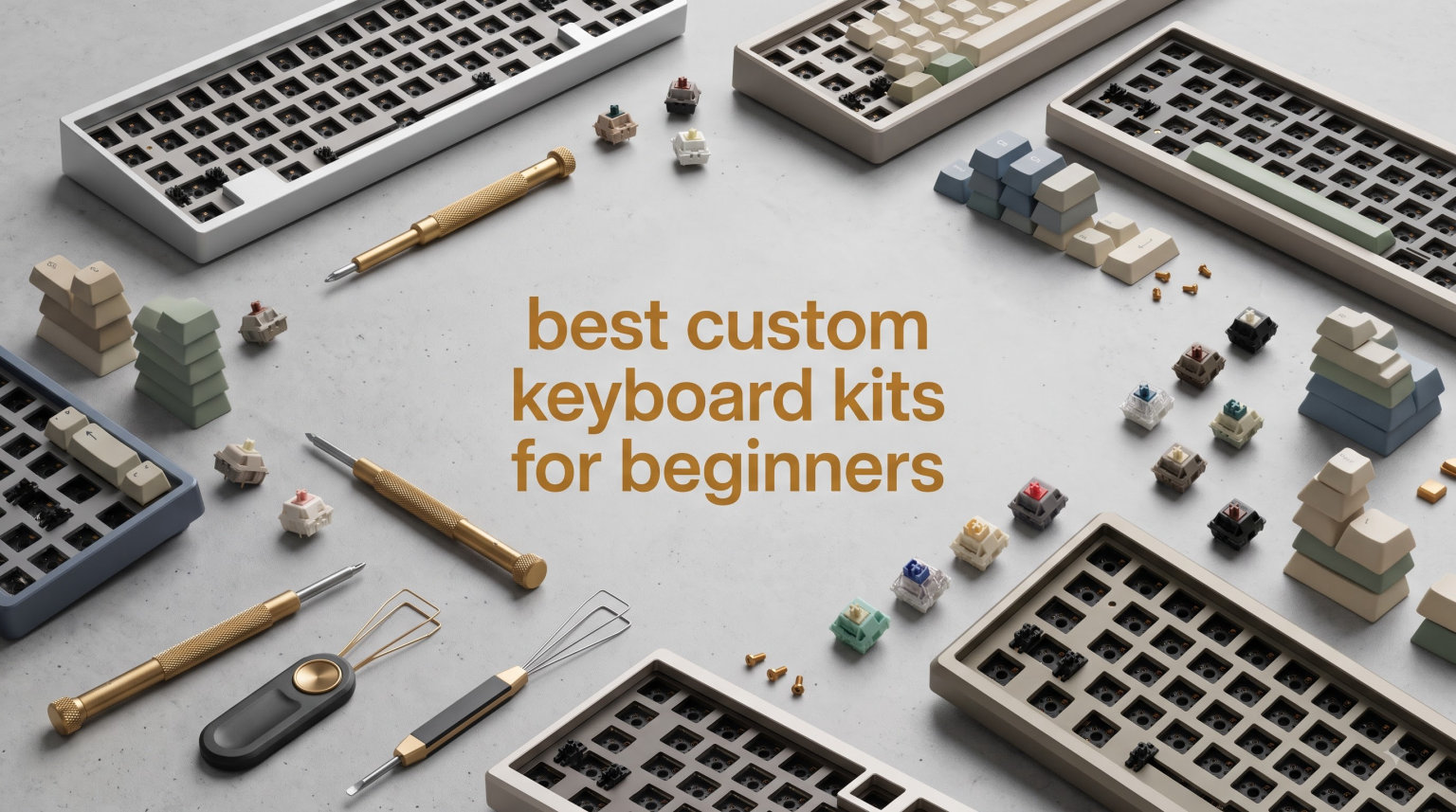 best custom keyboard kits for beginners