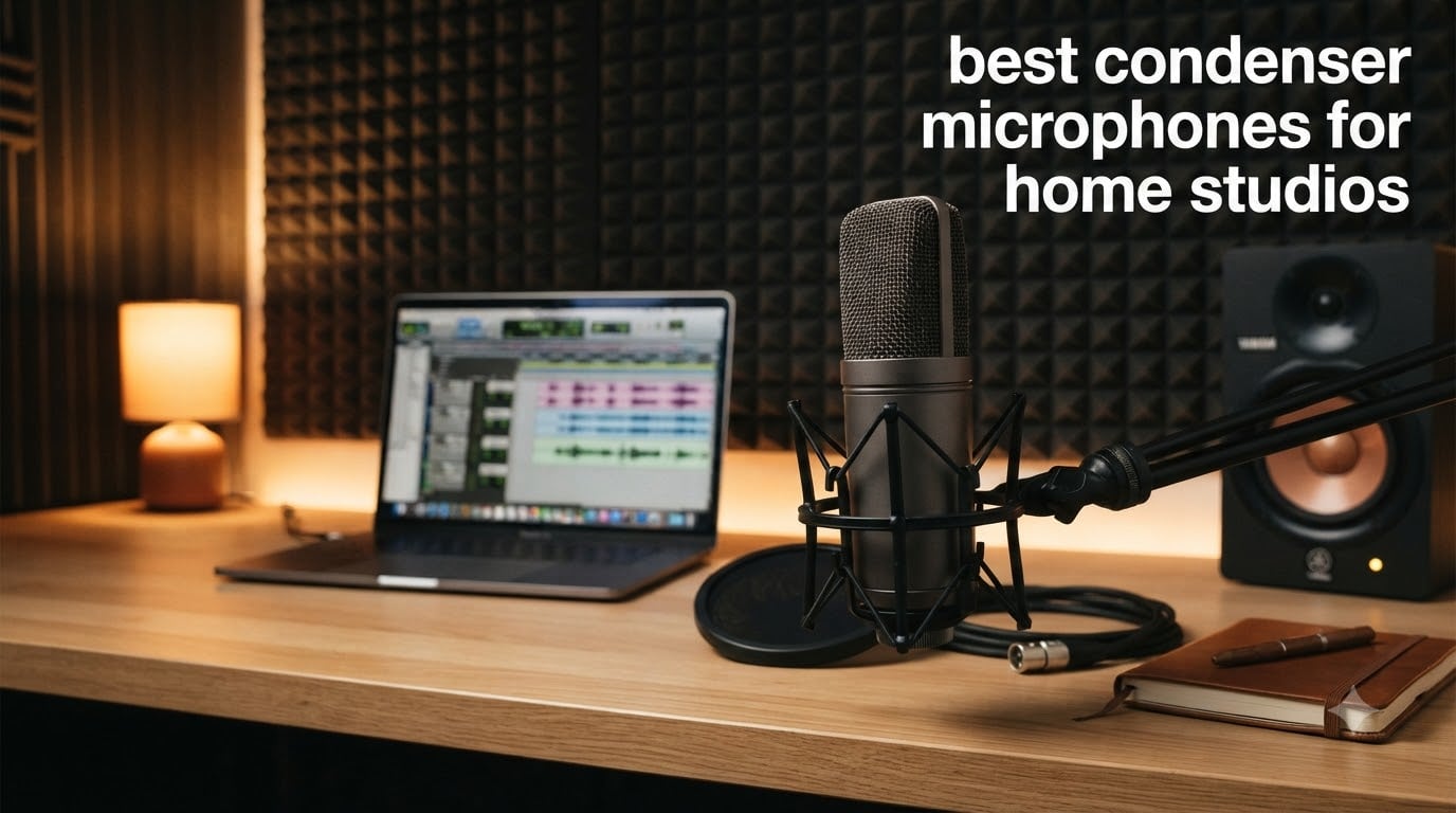best condenser microphones for home studios