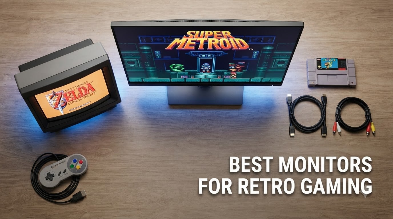 best monitors for retro gaming