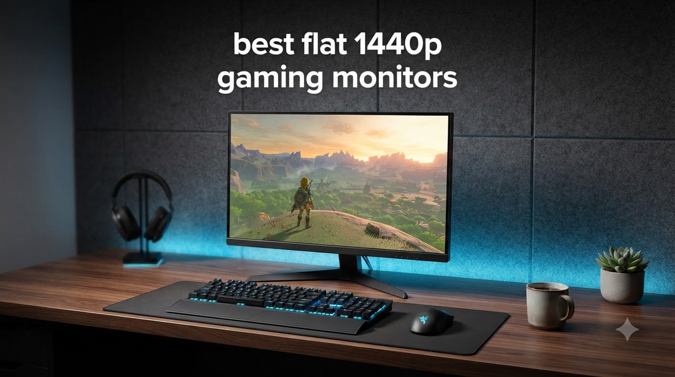 best flat 1440p gaming monitors