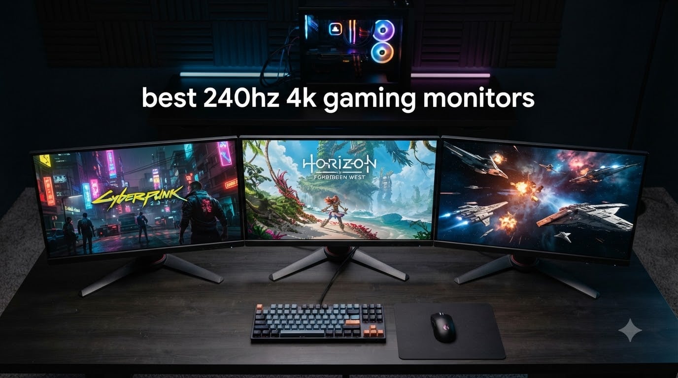 best 240hz 4k gaming monitors