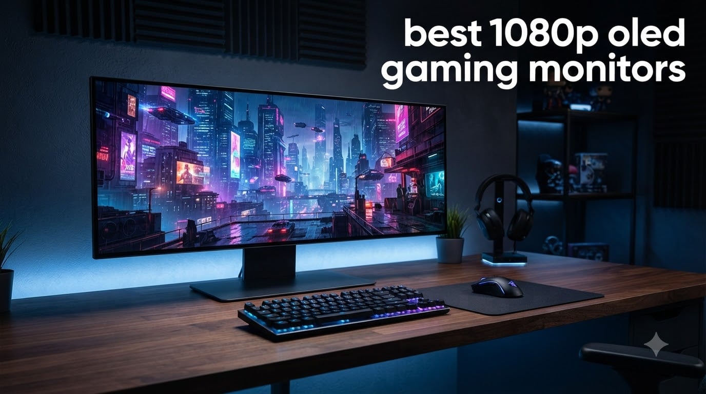 best 1080p oled gaming monitors