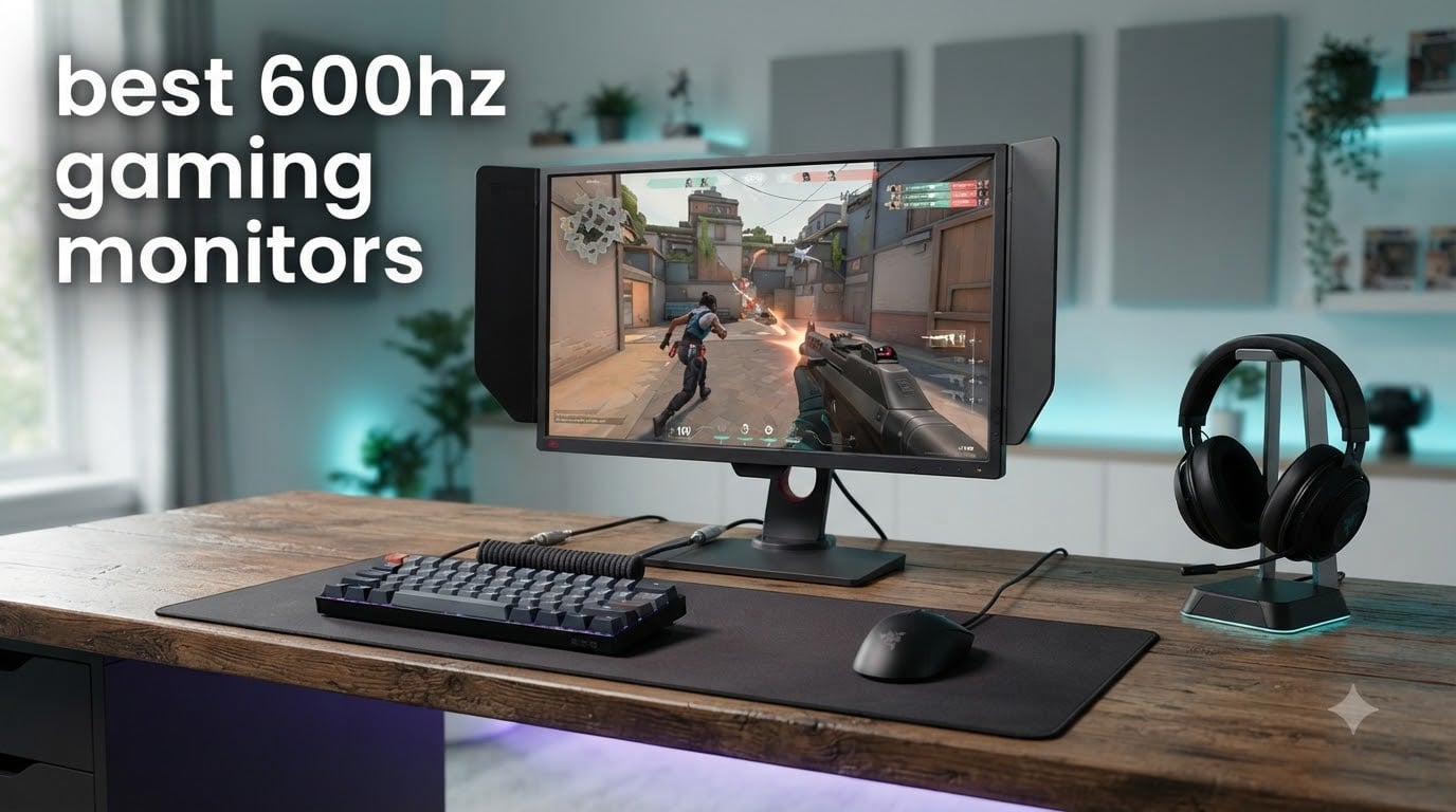 best 600hz gaming monitors