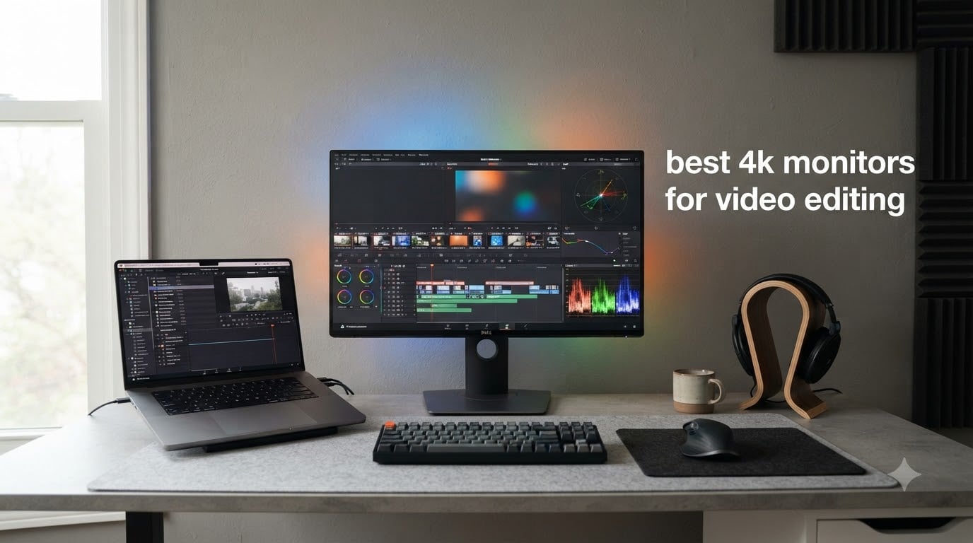 best 4k monitors for video editing