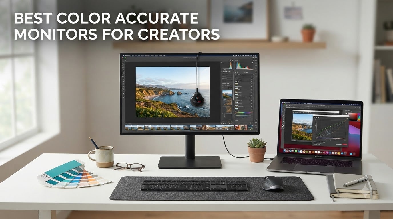 best color accurate monitors for creators