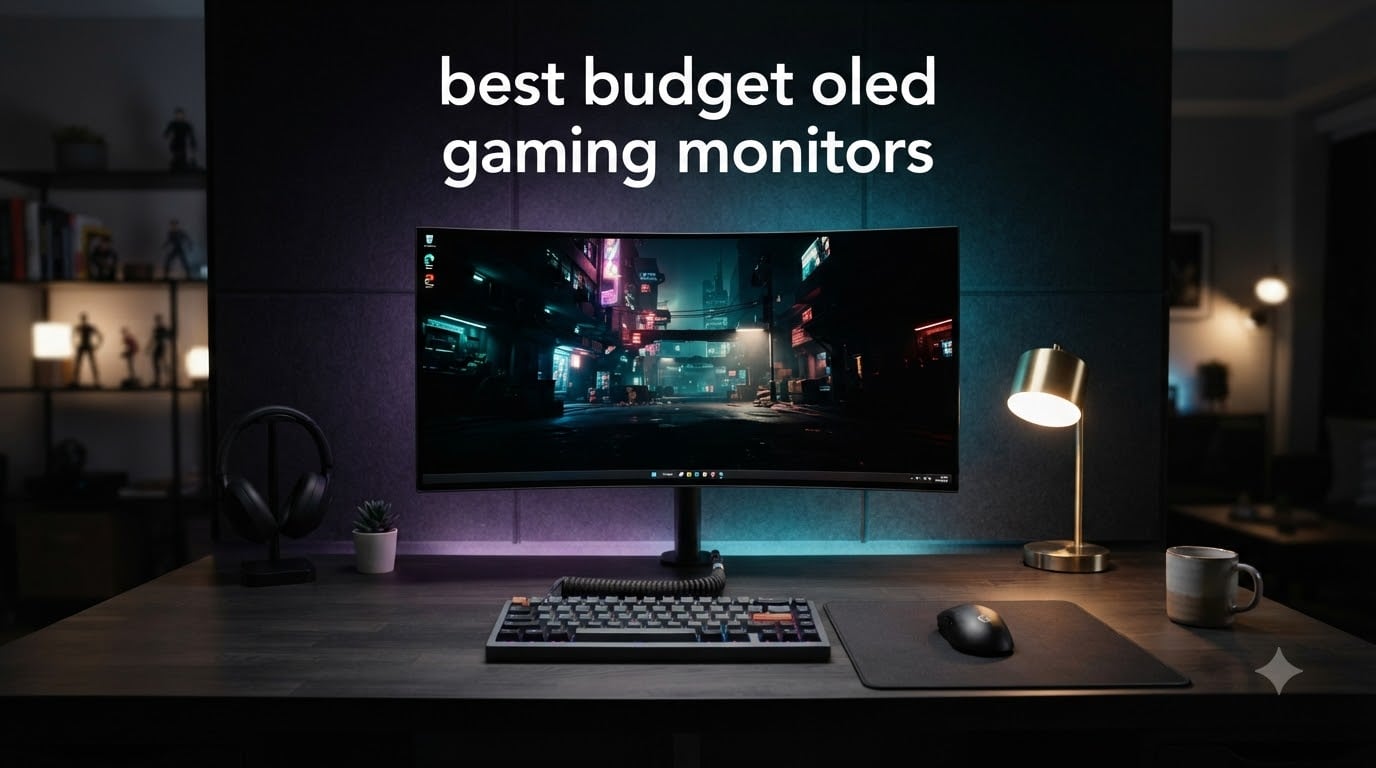 best budget oled gaming monitors